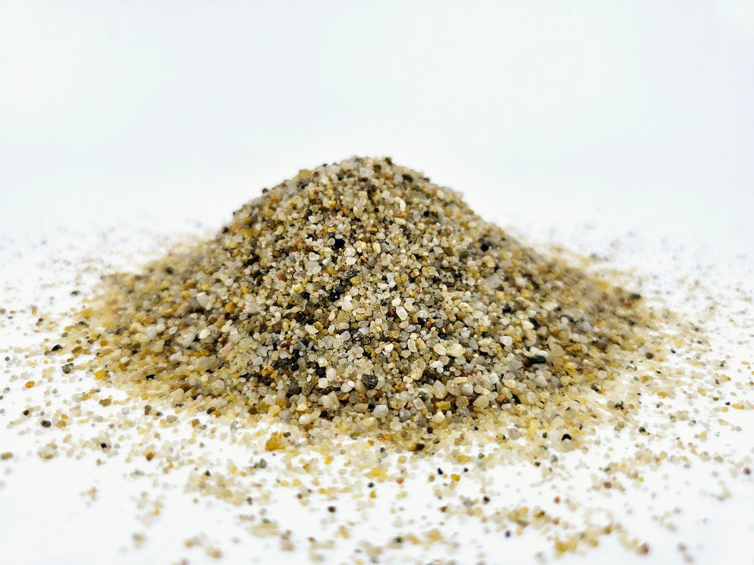Golden Silica - Akváriový Kremičitý Piesok - 50 g Vzorka Substrátu